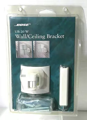 Bose Wall/Ceiling Bracket (UB-20W) Jewel Cube Speaker Mount - White • $7.99