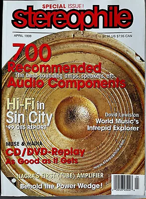 $6.99 • Buy Stereophile Magazine- April 1999- Jimmy Scott, David Lewiston Interviews