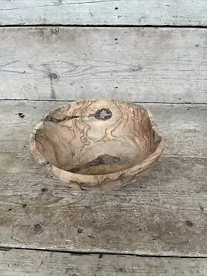 27cm Olive Wood Bowl (seconds) • £40