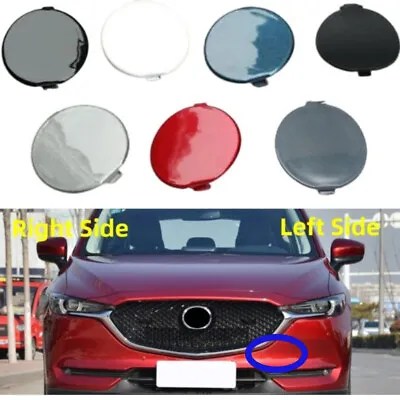 Front Bumper Trailer Hook Tow Eye Cover Cap For Mazda CX5 CX-5 2012-2016 • $14.25