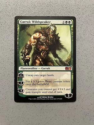 MTG Garruk Wildspeaker Magic 2011 175/249 Regular Mythic • $3.50