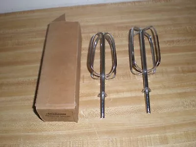 Rare Original Sunbeam Mixmaster Beaters Models 1-7A 10 10A 10A-1 11 11C 12 12C • $29.95