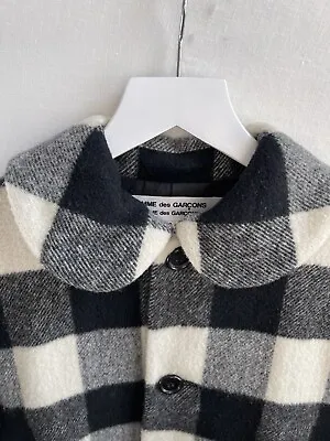 Comme Des Garçons EUC Rare Black/Cream Check XS La Garconne • $325