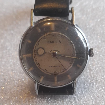 £150 • Buy Rare Vintage Marvin Mod Depose Wrist Watch