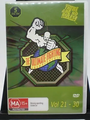 UFC The Ultimate Fighting Championship Volumes 21-30 (5 DVD) Set MMA NEW Sealed • $24.99