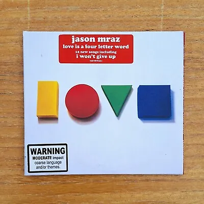 JASON MRAZ - Love Is A Four Letter Word (2 X CD) 2012 • $3.85