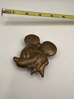 Vintage Mickey Mouse Head Belt Buckle SUPER RARE! • $14.99