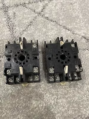 (2) FUJI Electric TP411X 10AMP 250VAC Relay Socket For 11PIN OCTAL • $20