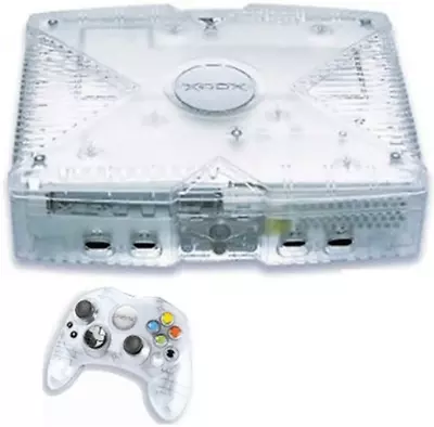 Xbox Console Crystal Ltd. Ed. (With 2 Crystal Pads) Boxed • £365