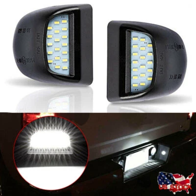 $8.59 • Buy LED License Plate Light Assembly For Chevy Silverado GMC Sierra F150 2500 3500