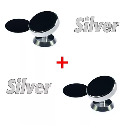 Hands-Free 2 Pcs Universal Magnetic Car Phone Holder Mount Stand For Mobile AU • $9.42