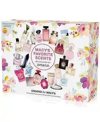 Holiday Macys 24-Pc. Favorite Scents Discovery Fragrance Gift Set For Her • $79.99