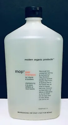 Modern Organic Products MOP Pear Shampoo For Infants & Toddlers - 33.83 Fl Oz • $54.99