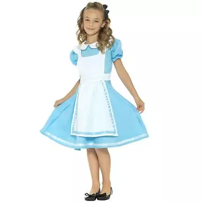 £18.09 • Buy Girls Wonderland Fancy Dress Alice Fairy Tale Costume World Book Day Halloween
