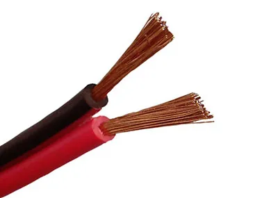 10M Red/Black Speaker Cable Wire Car Home Stereo Metre 14/0.2mm  Audio Figure 8  • £6.99