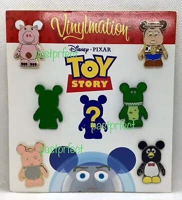 Disney Vinylmation 6 Pin Set Toy Story W Baby Chaser 2010 Authentic Card Package • $30