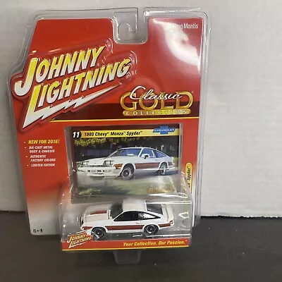 Johnny Lightning 1980 Chevy Monza Spyder 1:64 Die Cast Car Chevrolet White • $29