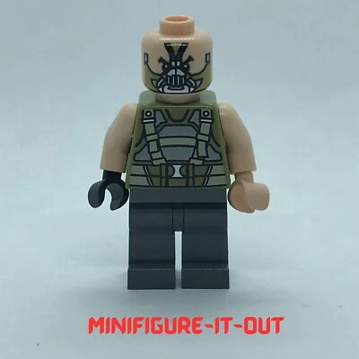 £13.95 • Buy Genuine LEGO DC Super Heroes Bane Minifigure SH062 From Set 76001 