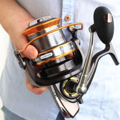$63.99 • Buy Fishing Spinning Reel Metal Spool 9000 Series Saltwater Fresh Water 13BB 55LB