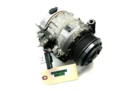 2014-2015 Mercedes S550 W222 4.6l A/c Air Conditioner Compressor Pump Oem 84k • $227.95