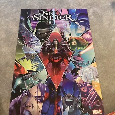 Sins Of Sinister 24 X 36 PROMO POSTER MARVEL Leinil Francis Yu • $10