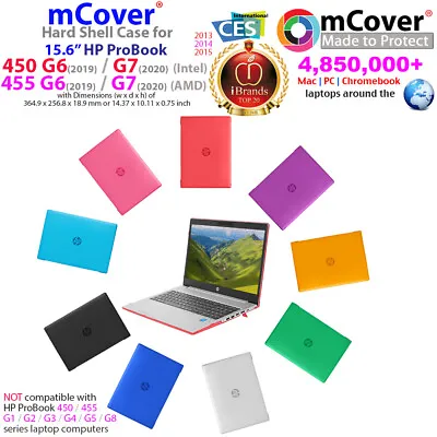 NEW MCover® Hard Shell Case For 15.6  HP ProBook 450 455 G6 G7 Windows Laptop • $21.95