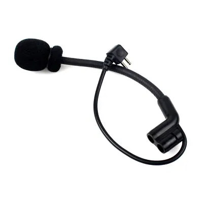 Black Z-Tactical Microphone MIC 2-pin For Comtac II H50 Noise Reduction Headset • £15.14