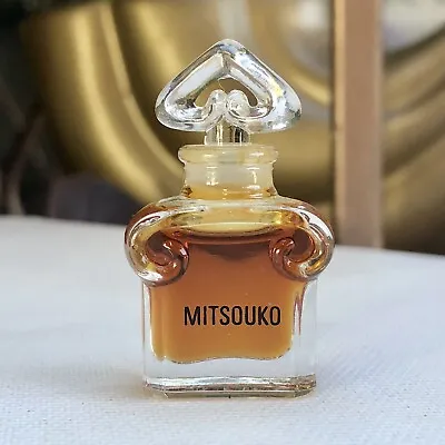 💝MICRO MINI Vintage MITSOUKO Guerlain EXTRAIT Parfum Perfume NEW Baccarat Shape • $49.99