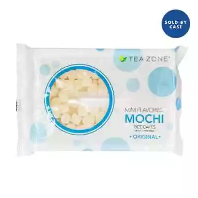 Tea Zone Original Mini Mochi/Rice Cake Snack/ Dessert Toppings(25 Bags/case) • $72.60