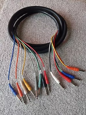 Hosa 10' Foot   8 Channel Recording SNAKE.  Dual 1/4  TSR To TS/TR Connectors • $25