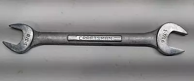 Craftsman -V- Series 44588 1-3/8  1-7/16  Double Open Ended Wrench USA Vintage • $19.99