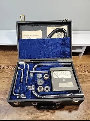 Vintage Alnor Instruments Velometer 3002 Series Air Velocity Meter & Attachments • $20