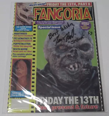 Fangoria Horror Magazine #83 1989 Friday The 13th Kane Hodder Signed Autograph • $75