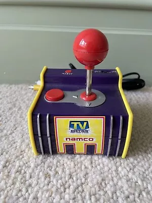Namco TV Plug And Play Console Joystick Pacman Galaxian Built In Games Retro • £14.99