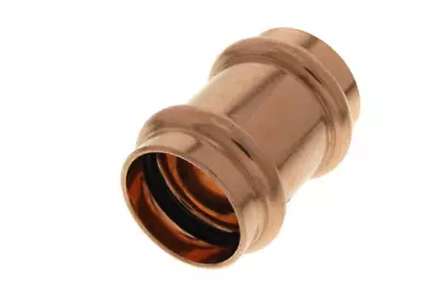 JW Press 50155 1/2  Double Press Copper Coupling No-Stop (Pack Of 10) • $40