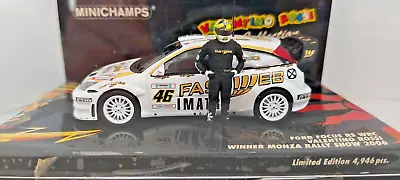 Minichamps Ford Focus RS Rossi Monza 2006 1/43 Scale Diecast Model 43 068446 • $53.43