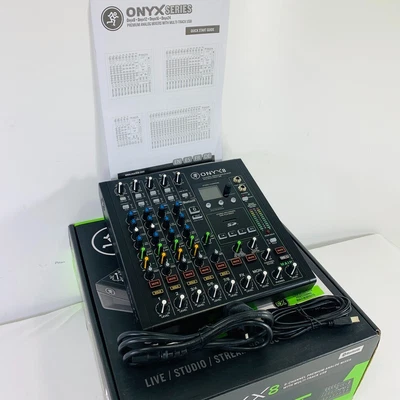 £295 • Buy Mackie Onyx8 8 Channel Analog Mixer With Multitrack USB
