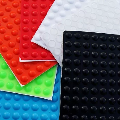 £3.26 • Buy Small 3M Electronics RUBBER FEET ~ 6mm X 2mm ~ Self ADHESIVE Pads BUMPONS Dots