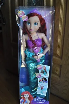 NEW Disney Little Mermaid Princess 32  Poseable My Size Doll Ariel DISCONTINUED • $340