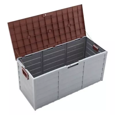 Xl Large Storage Shed Garden Outside Box Bin Tool Store Lockable New Uk • £55.99