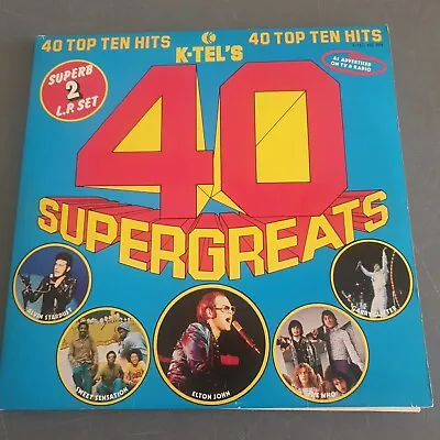 Various - K-Tel's 40 Super Greats - K-Tel - NE 708 [Vinyl] Various • £3