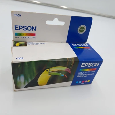 £19.99 • Buy Genuine Epson T009 Colour Ink Cartridges Stylus 900/1270/1290 C13T009401
