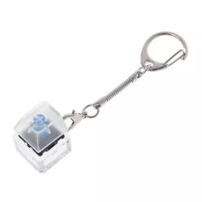 Mechanical Keyboard Cherry MX Switch Tester Lightless Transparent Keys Keychain • $15.59
