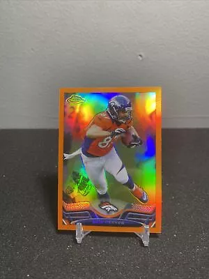 2013 Topps Chrome Retail Orange Refractor Eric Decker #97 • $2