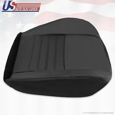 1999-2004 Ford Mustang GT PASSENGER Bottom Perforated Leather Seat Cover Black • $132.07