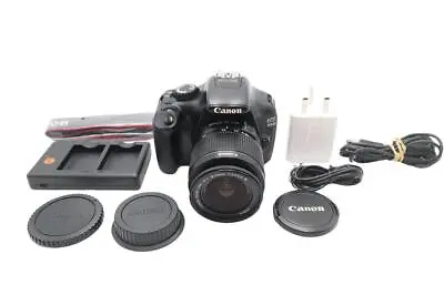 Canon 1100D DSLR Camera Kit With 18-55mm Shutter Count 8034 Good Condition • £159
