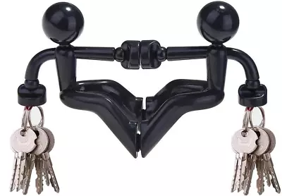 £13.35 • Buy Magnet Key Holders Magnetic Man Key Hook Wall Key Holder Fridge Magnets Home For