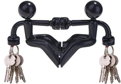 £13.35 • Buy Magnet Key Holders Magnetic Man Key Hook Wall Key Holder Fridge Magnets Home For