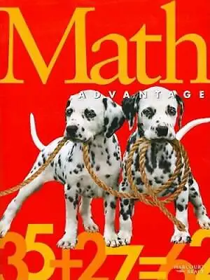 $6.46 • Buy Math Advantage, Grade 2 - Paperback By HARCOURT SCHOOL PUBLISHERS - GOOD