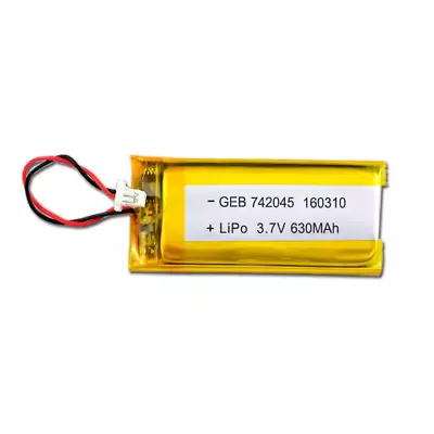 XP  Deus Battery 742045 3.7v 630mah Rechargeable Lithium Polymer Battery • £11.99